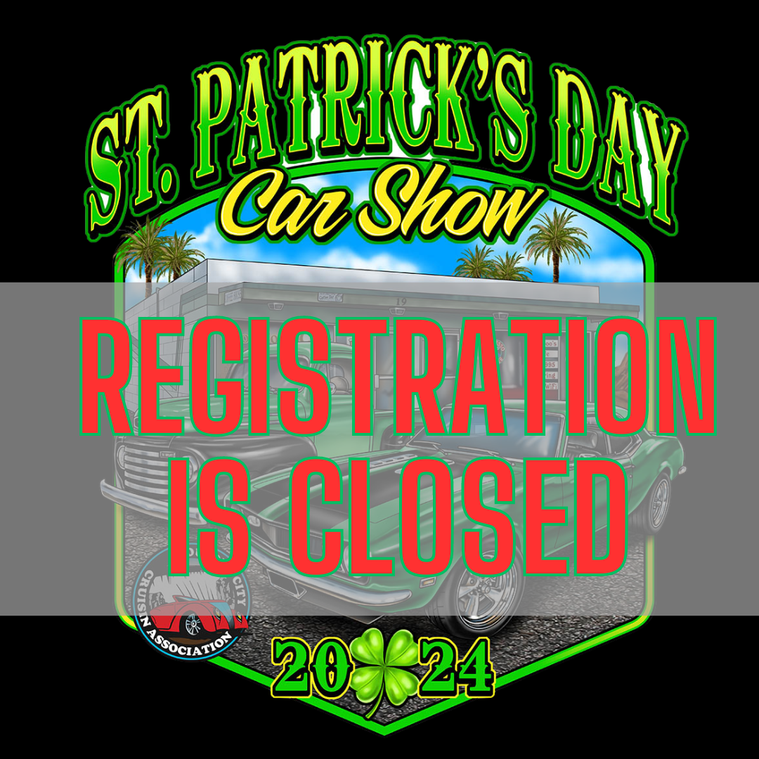 2024 St Patrick's Day Car Show Boulder City Cruisin Association