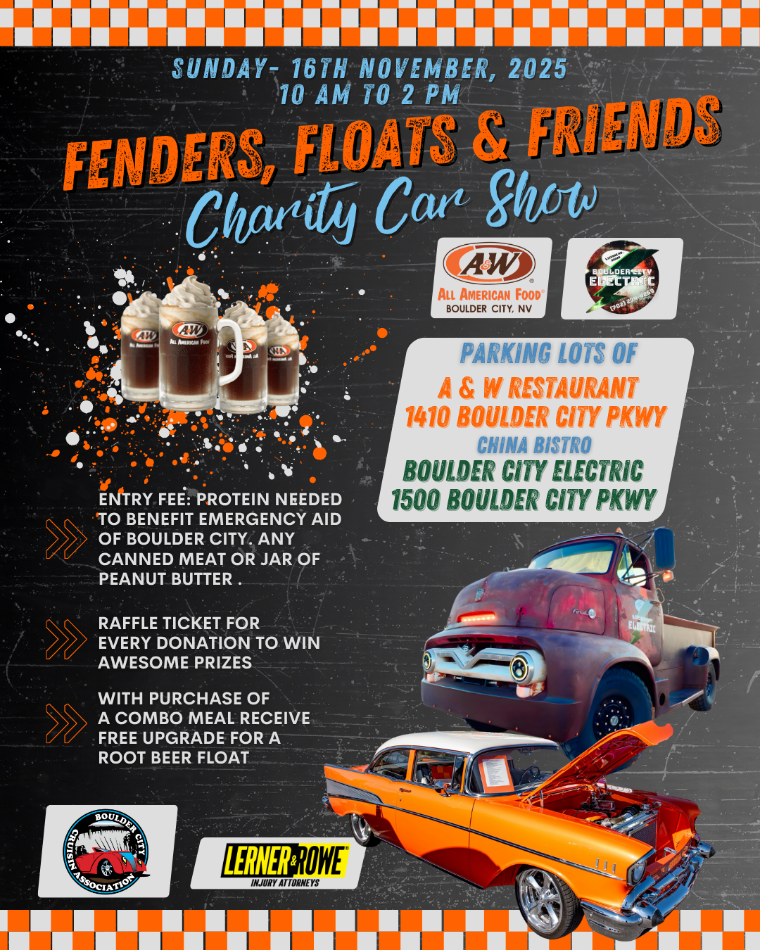 Fenders, Floats & Friends Charity Car Show