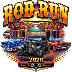 2026 Rod Run Car Show T-Shirt WHITE