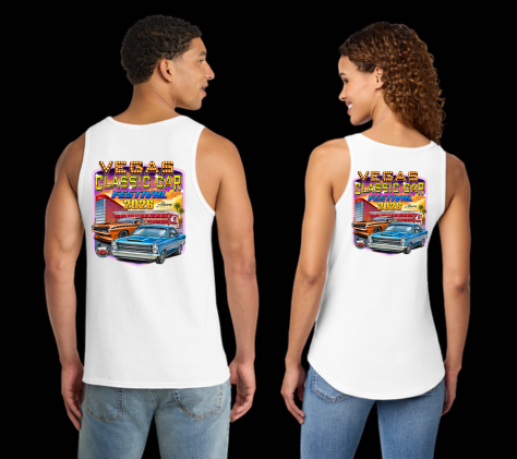 2026 Vegas Classic WOMEN'S TANK WHITE - PRE-ORDER ONLY