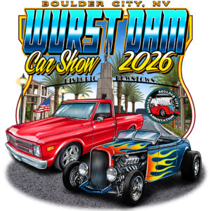 2026 Wurst Dam Car Show T-Shirt WHITE
