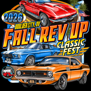 2026 The Fall Rev Up Classic Car Fest BLACK T-Shirt